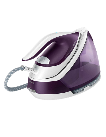 Fier de călcat cu generator de abur PHILIPS PerfectCare Compact Plus GC7933/30, 2400W, Violet