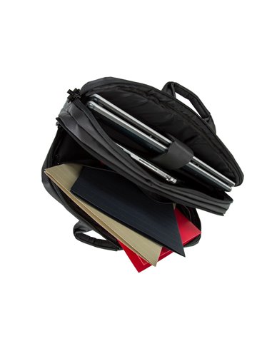 Geantă pentru Laptop RivaCase Central, 16", Poliester, Negru