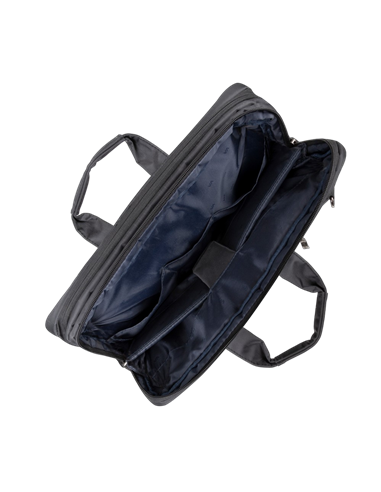 Geantă pentru Laptop RivaCase Central, 16", Poliester, Negru