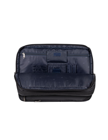 Geantă pentru Laptop RivaCase Central, 16", Poliester, Negru