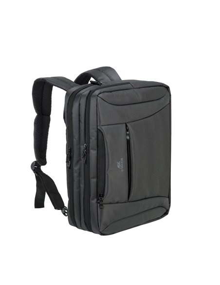Geantă pentru Laptop RivaCase Central, 16", Poliester, Negru