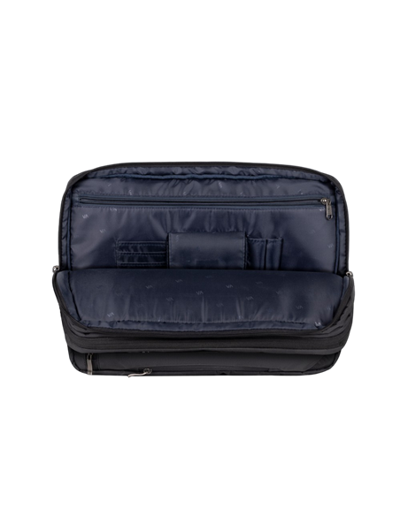 Geantă pentru Laptop RivaCase Central, 16", Poliester, Negru