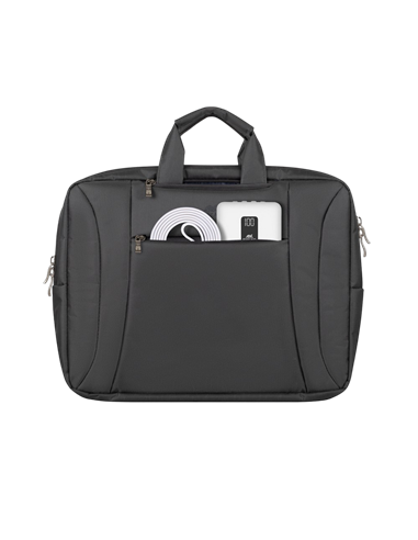 Geantă pentru Laptop RivaCase Central, 16", Poliester, Negru