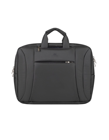 Geantă pentru Laptop RivaCase Central, 16", Poliester, Negru