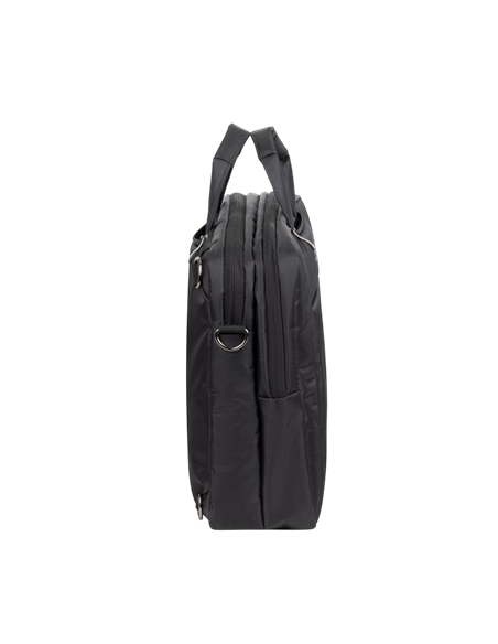 Geantă pentru Laptop RivaCase Central, 16", Poliester, Negru