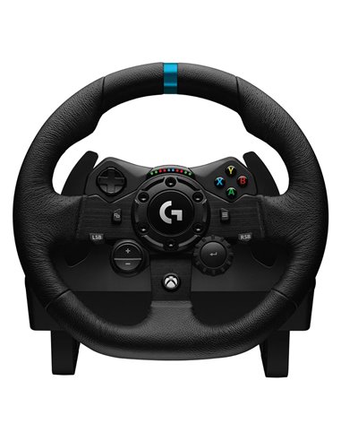 Игровой руль Logitech G923, Чёрный