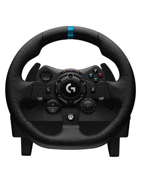 Игровой руль Logitech G923, Чёрный