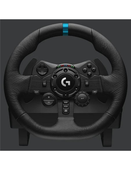 Игровой руль Logitech G923, Чёрный