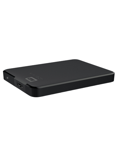 Внешний портативный жесткий диск Western Digital WD Elements,  4 TB, Чёрный (WDBU6Y0040BBK-WESN)