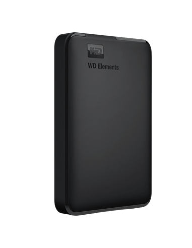 Внешний портативный жесткий диск Western Digital WD Elements,  4 TB, Чёрный (WDBU6Y0040BBK-WESN)