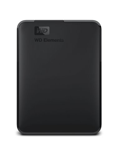 Внешний портативный жесткий диск Western Digital WD Elements,  4 TB, Чёрный (WDBU6Y0040BBK-WESN)