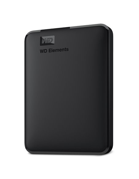 Внешний портативный жесткий диск Western Digital WD Elements,  4 TB, Чёрный (WDBU6Y0040BBK-WESN)
