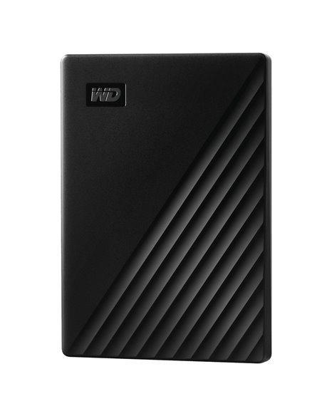 HDD portabil extern Western Digital WD My Passport, 4 TB, Negru (WDBPKJ0040BBK-WESN)