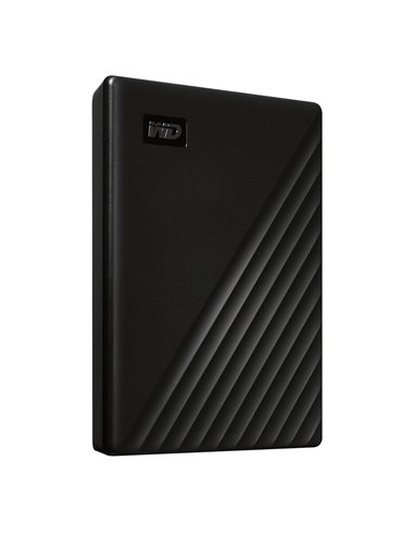 HDD portabil extern Western Digital WD My Passport, 4 TB, Negru (WDBPKJ0040BBK-WESN)