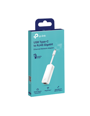 Adaptor de rețea TP-LINK UE300C, Alb