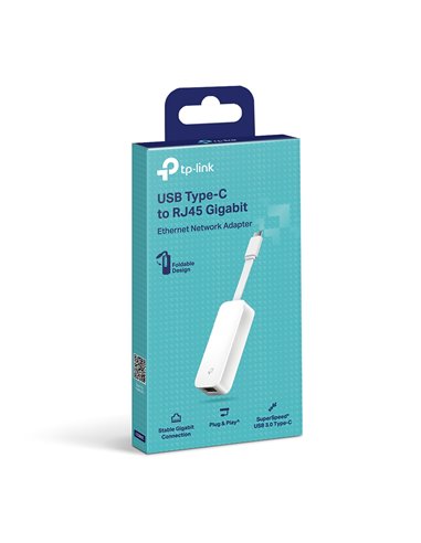 Сетевой адаптер TP-LINK UE300C, Белый