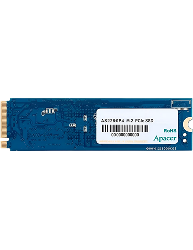 Накопитель SSD Apacer AS2280P4, 512Гб, AP512GAS2280P4-1