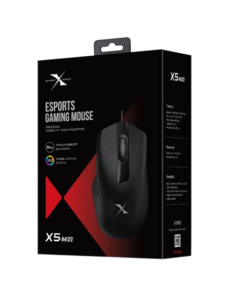 Игровая мышь Bloody X5 Max, Чёрный
