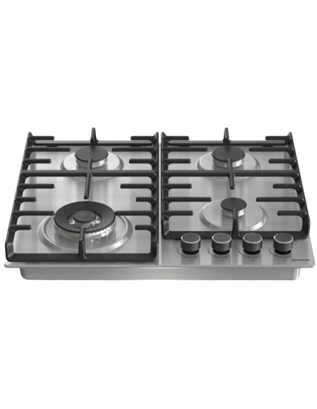 Plită pe gaz Gorenje GW 642 ABX, Oțel inoxidabil