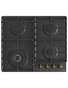 Газовая варочная панель Gorenje GW 642 CLB, Чёрный
