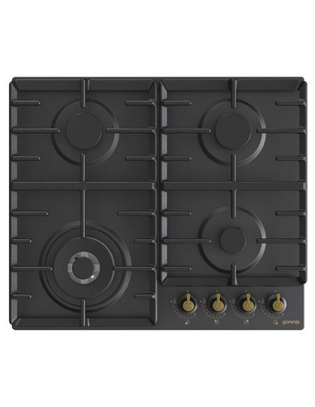 Plită pe gaz Gorenje GW 642 CLB, Negru