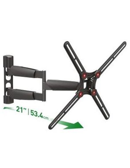 Suport TV de perete BARKAN BM320, Negru