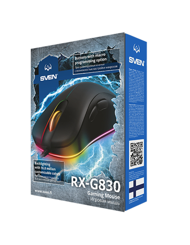Gaming Mouse SVEN RX-G830, Negru