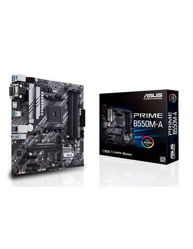 Placă de bază ASUS PRIME B550M-A, AM4, AMD B550, Micro-ATX