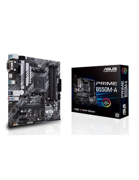 Placă de bază ASUS PRIME B550M-A, AM4, AMD B550, Micro-ATX