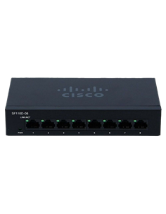 Сетевой коммутатор Cisco SF110D-08, 8x 10/100 Мбит/с