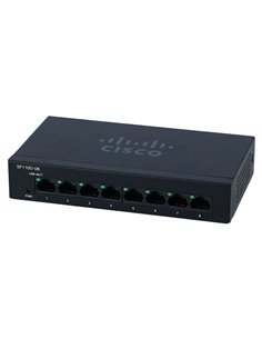 Сетевой коммутатор Cisco SF110D-08, 8x 10/100 Мбит/с 2