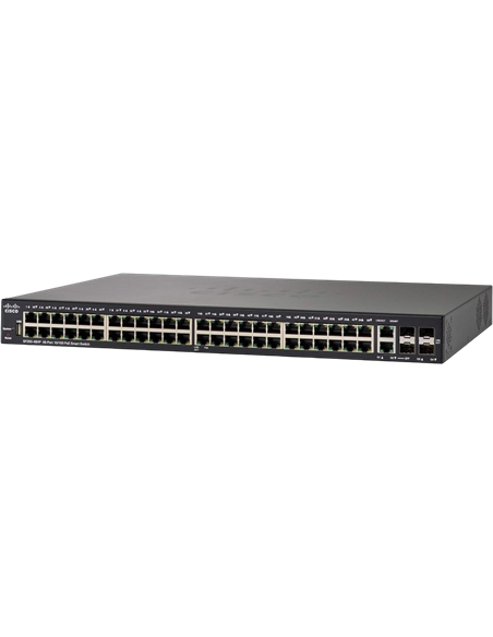 Сетевой коммутатор Cisco SF250-48, 4x 10/100 Мбит/с, 4x SFP