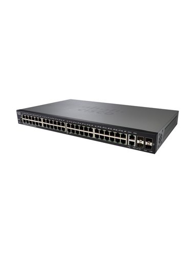 Сетевой коммутатор Cisco SF250-48, 4x 10/100 Мбит/с, 4x SFP
