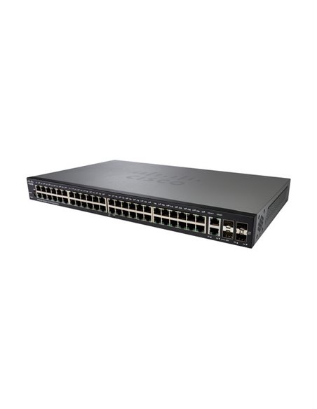Сетевой коммутатор Cisco SF250-48, 4x 10/100 Мбит/с, 4x SFP