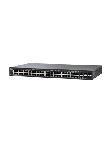 Сетевой коммутатор Cisco SF250-48, 4x 10/100 Мбит/с, 4x SFP