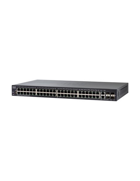 Сетевой коммутатор Cisco SF250-48, 4x 10/100 Мбит/с, 4x SFP