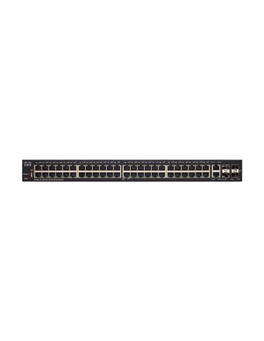 Сетевой коммутатор Cisco SF250-48, 4x 10/100 Мбит/с, 4x SFP