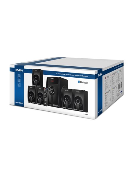 Компьютерные колонки 5.1 SVEN HT-202, Чёрный