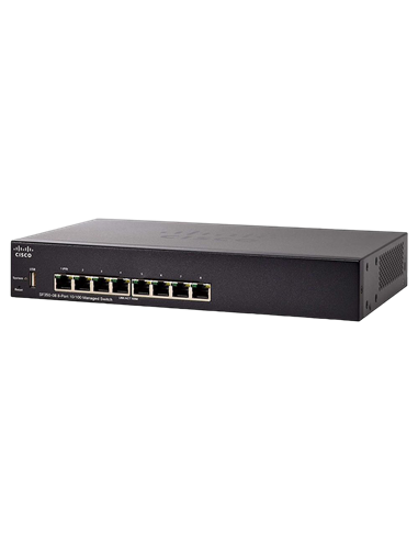 Сетевой коммутатор Cisco SF350-08, 8x 10/100 Мбит/с