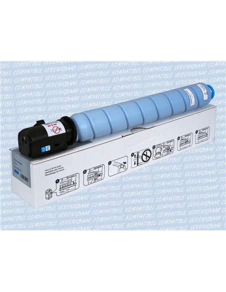 Toner Integral Compatible EXV-51, Cyan