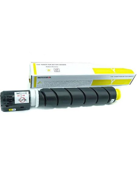 Тонер Integral Compatible EXV-55, Желтый