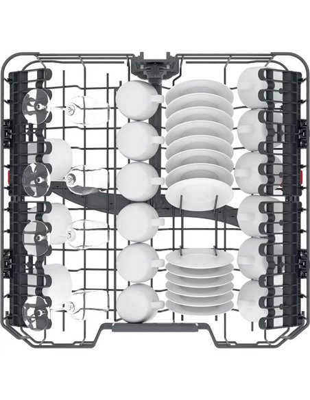 Mașină de spălat vase Whirlpool WI 7020 P, Argintiu