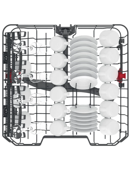 Mașină de spălat vase Whirlpool WI 7020 P, Argintiu