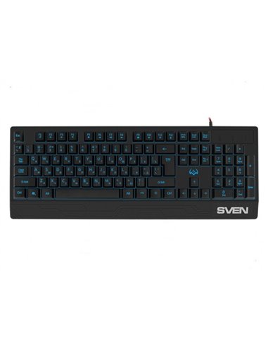 Клавиатура SVEN KB-G7400, Проводное, Чёрный
