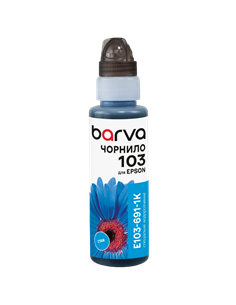 Recipient de cerneală Barva E103-691, 100ml, Cyan 2