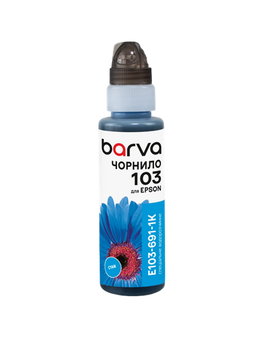 Recipient de cerneală Barva E103-691, 100ml, Cyan