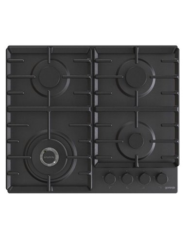 Plită pe gaz Gorenje GW 642 SYB, Negru