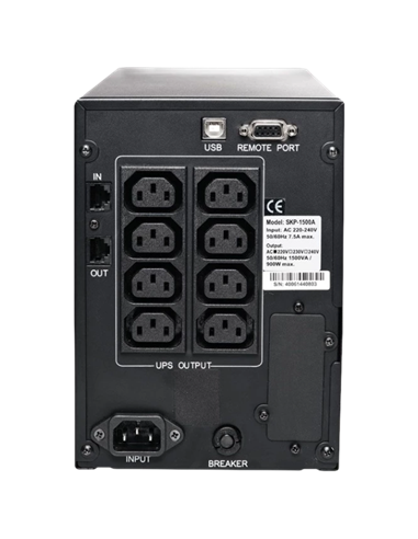 Источник бесперебойного питания PCM SPT-1000, Линейно-интерактивный, 1000VA, Башня