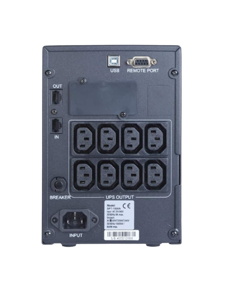 Источник бесперебойного питания PCM SPT-1500, Линейно-интерактивный, 1500VA, Башня