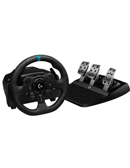 Игровой руль Logitech G923, Чёрный
